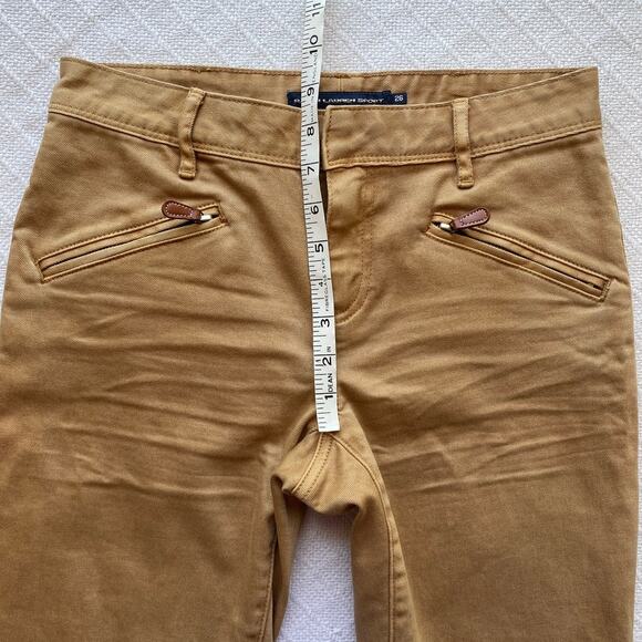 Ralph Lauren Sport Equestrian Stretch Khaki Riding Pants Women’s Size 26 - Picture 12 of 12